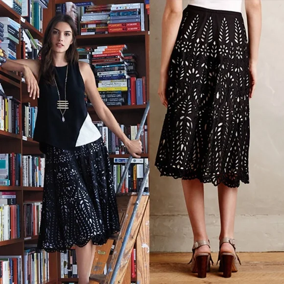 最終SALE☆超レア★即納【Anthro】Delony Lace Skirt size:US2 Anthropologie | Skirts | Anthropologie Delony Lace Skirt